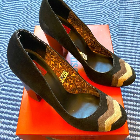 Missoni for Target Chevron Suede Pumps - Picture 1 of 4